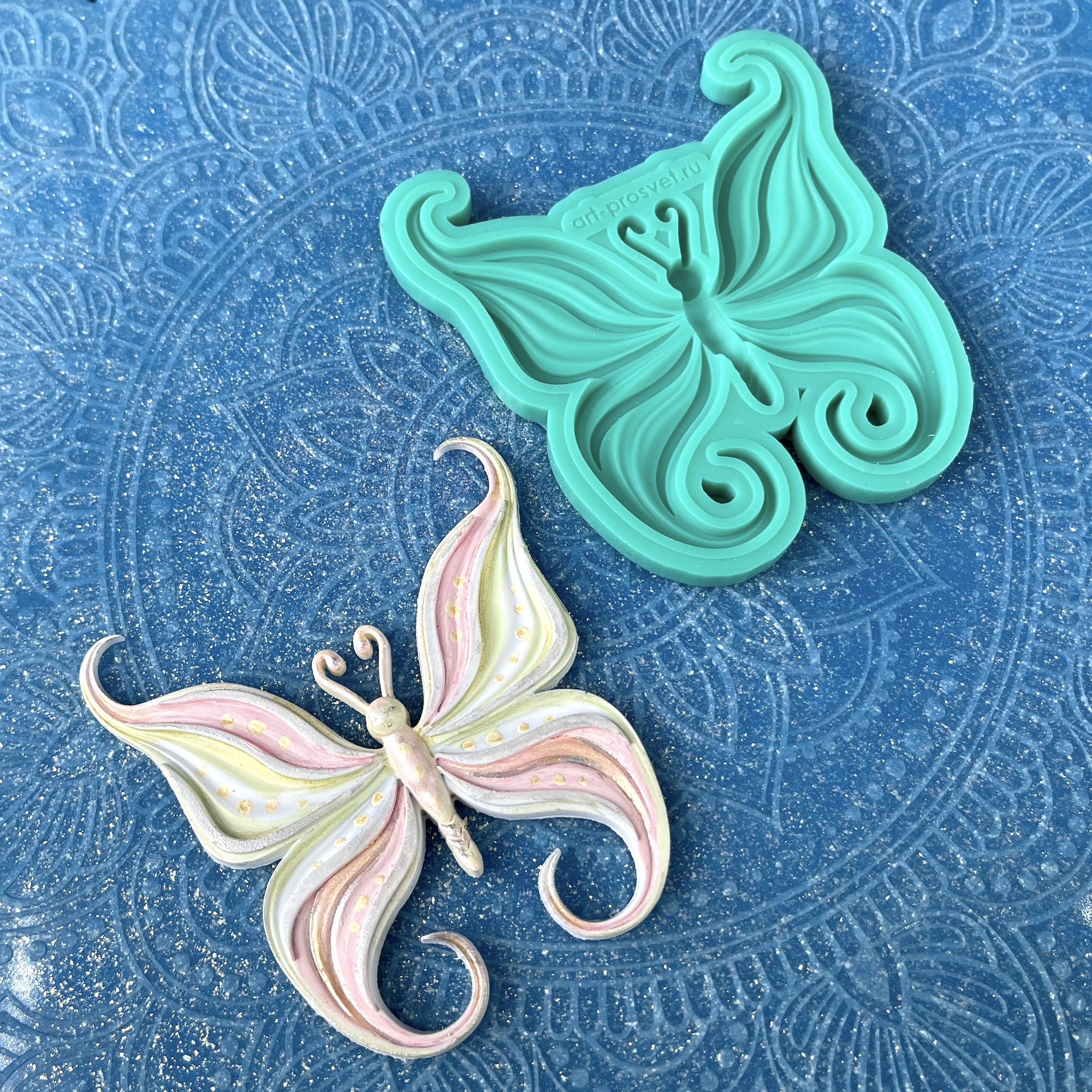 Молд "Этническая бабочка 6" (M)