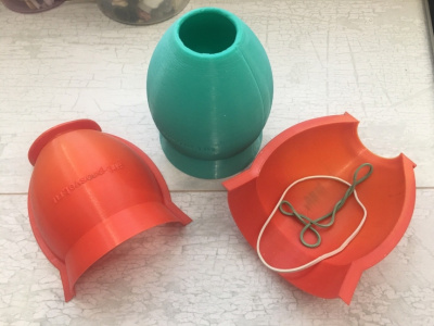 Молд "Яйцо" с опалубкой для МК от Татьяны Куксенко