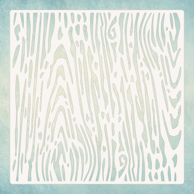 Трафарет "Кора дерева 3", 27х27см
