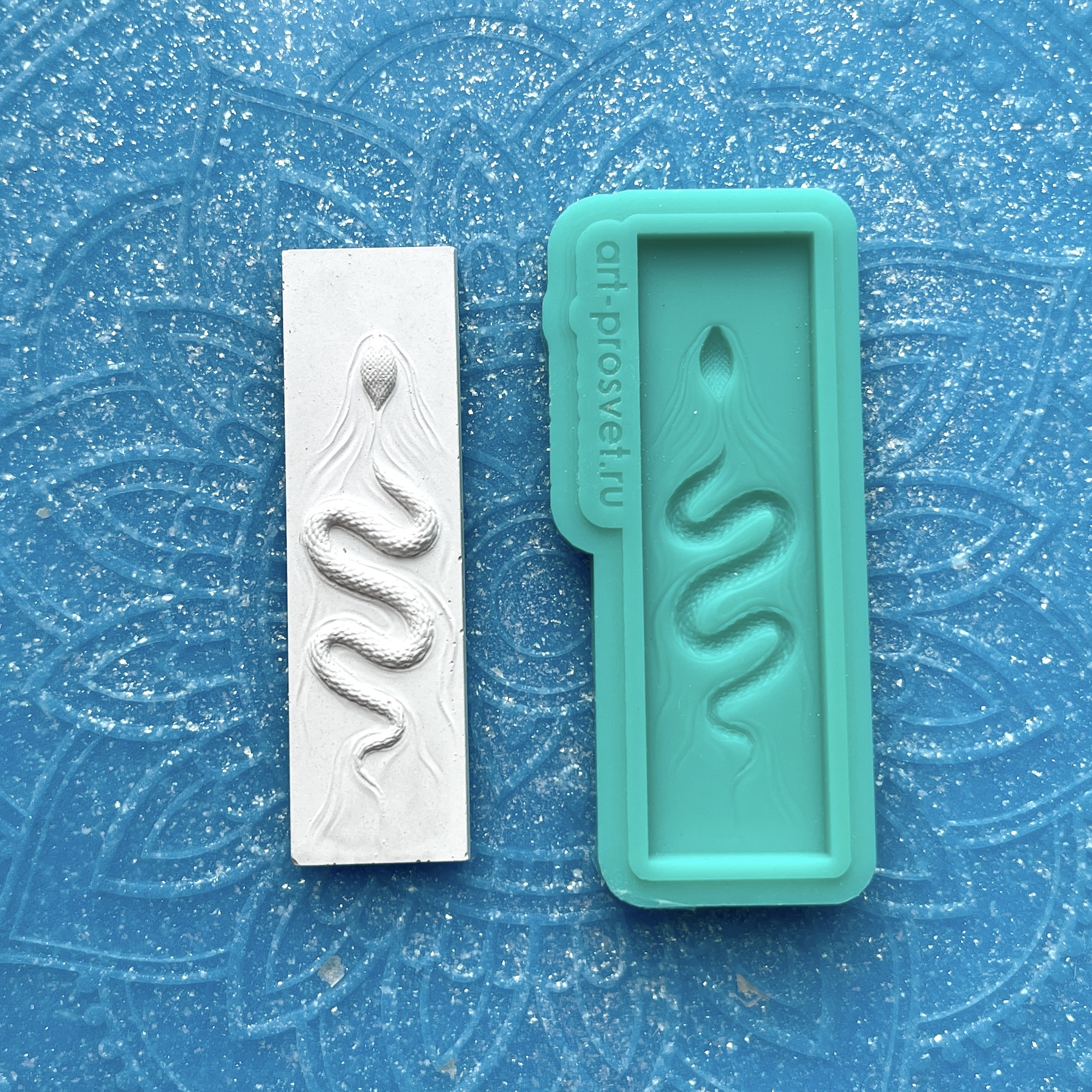 Молд "Плывущая змея" (S)