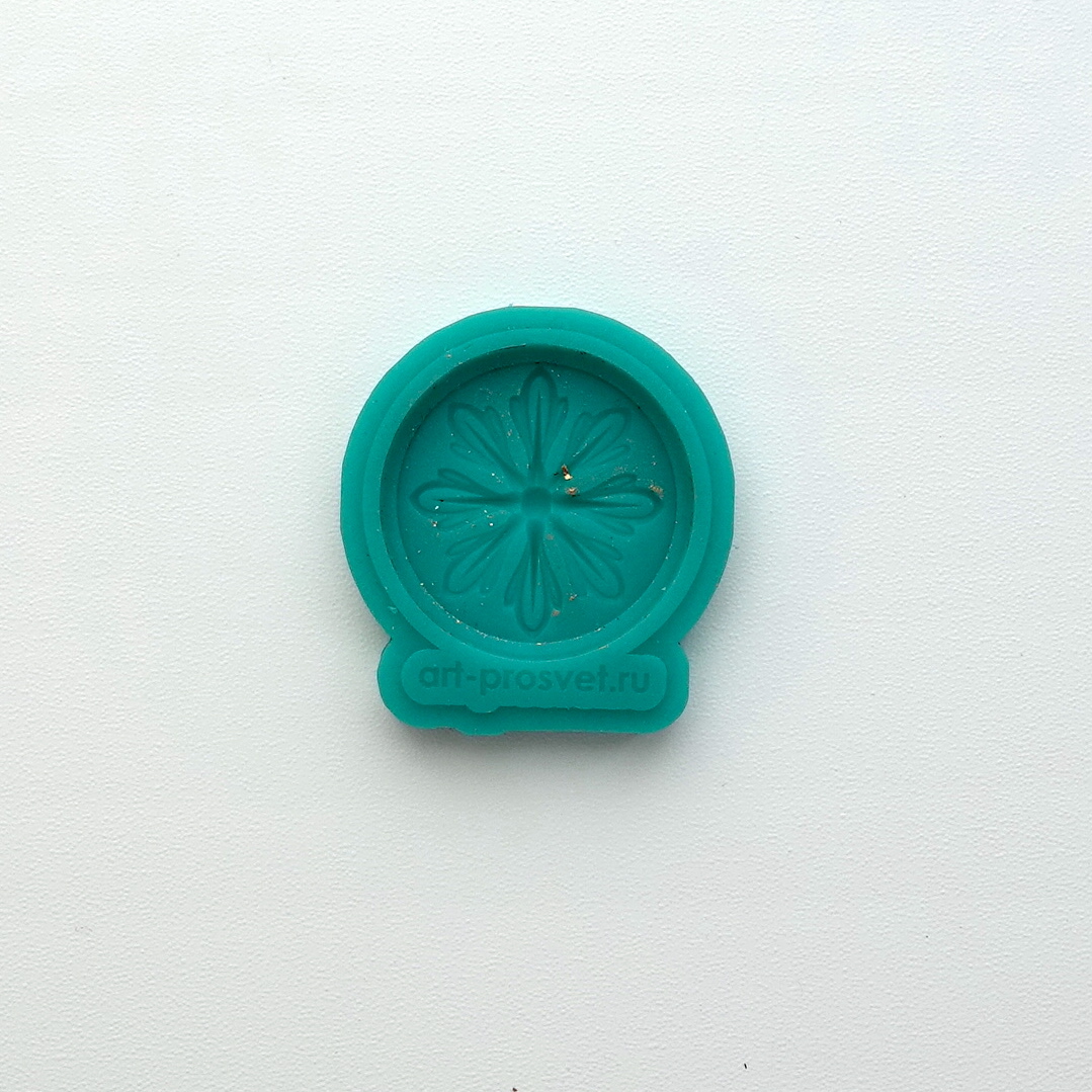 Молд "Элемент декора "Розетка" (XS)