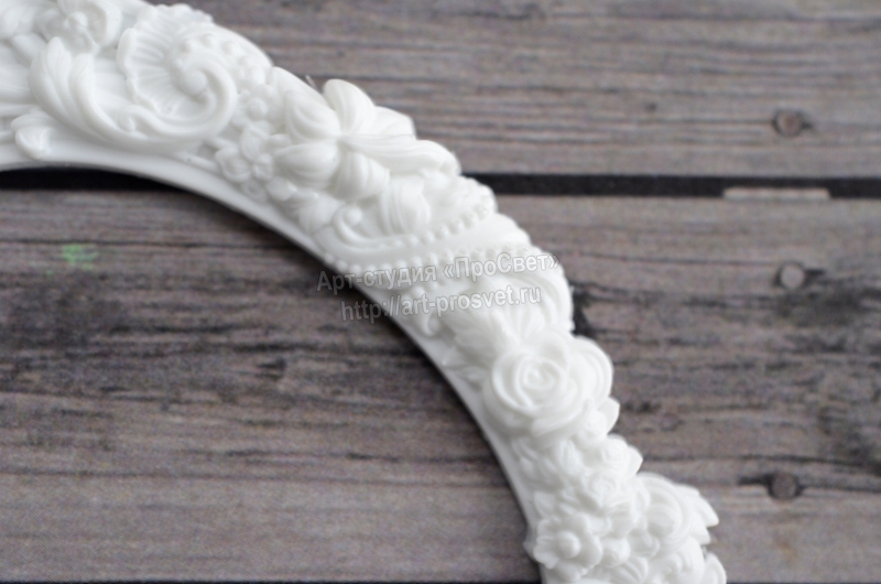 Молд овальной рамки "Богема"