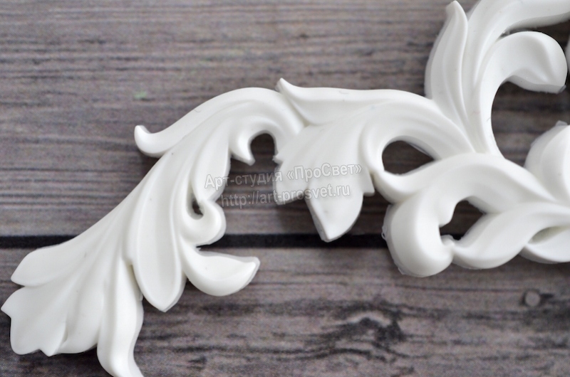 Молд орнамент "Морская раковина"