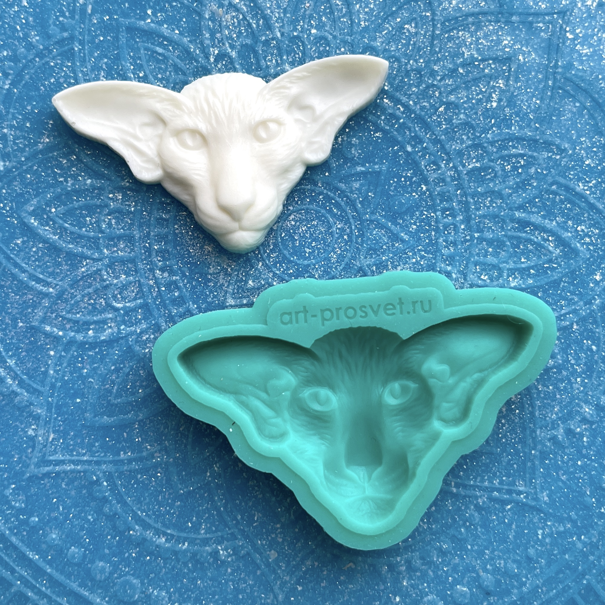 Молд "Ориентальная кошка 2" (S)