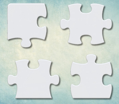 Молд "Пазлы" (S)