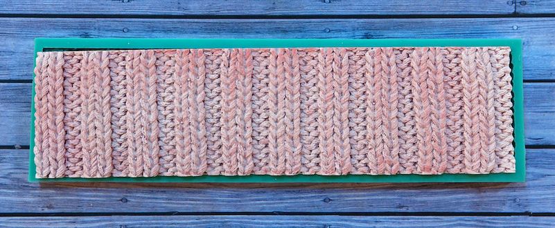 Молд "Бордюр вязанка 1"