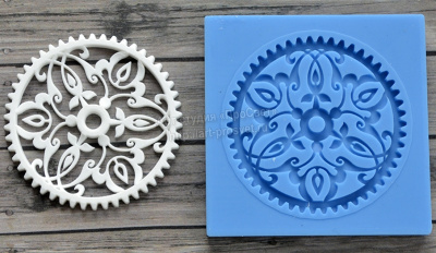 Молд "Винтажная шестеренка"