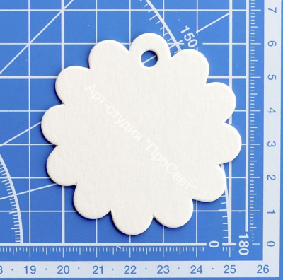 Набор тегов "Цветок", 9 шт.