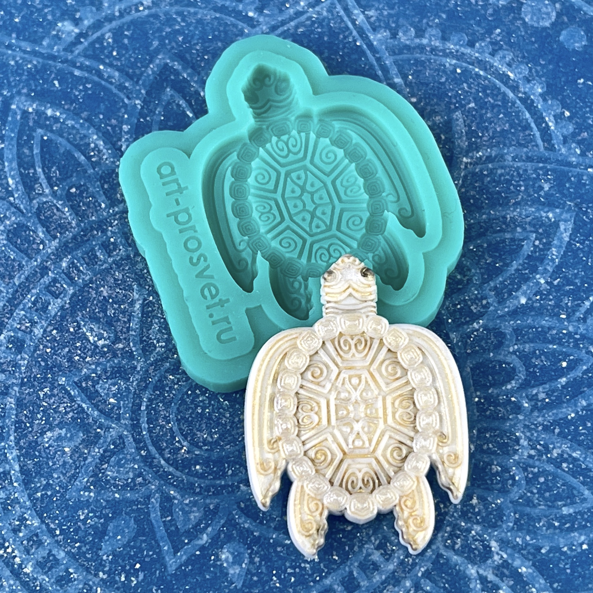 Молд "Этническая черепаха 1" (XS)