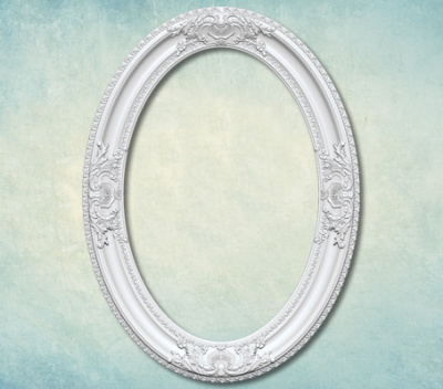 Молд "Овальная рамка" (XL)