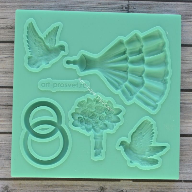 Молд набор "Свадьба"