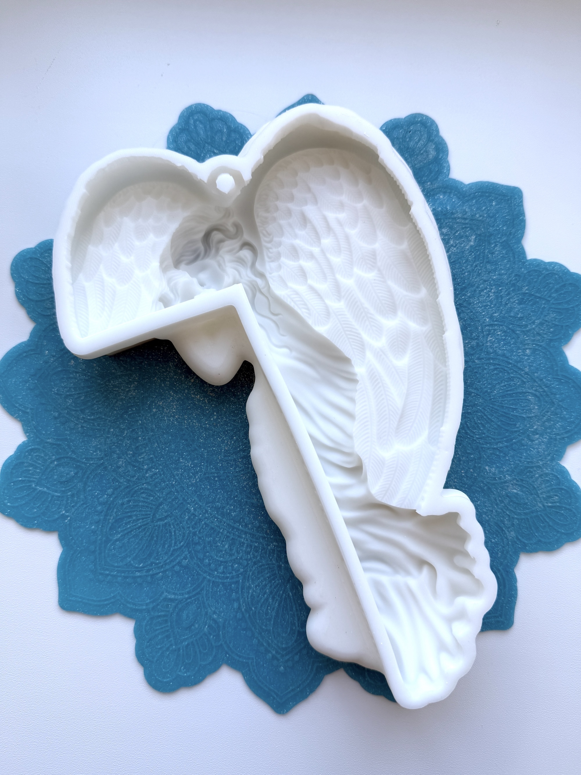 3D-молд "Ангел-хранитель на дверь" левый (XXL)