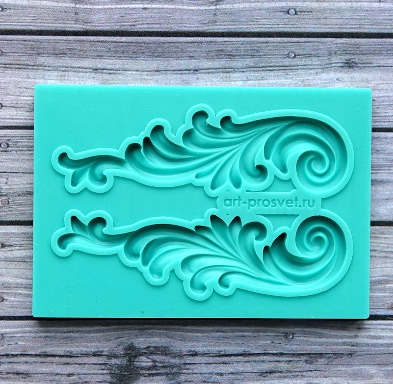 Молд набор "Вензели" большой