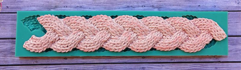 Молд "Бордюр вязанка 2" (XL)