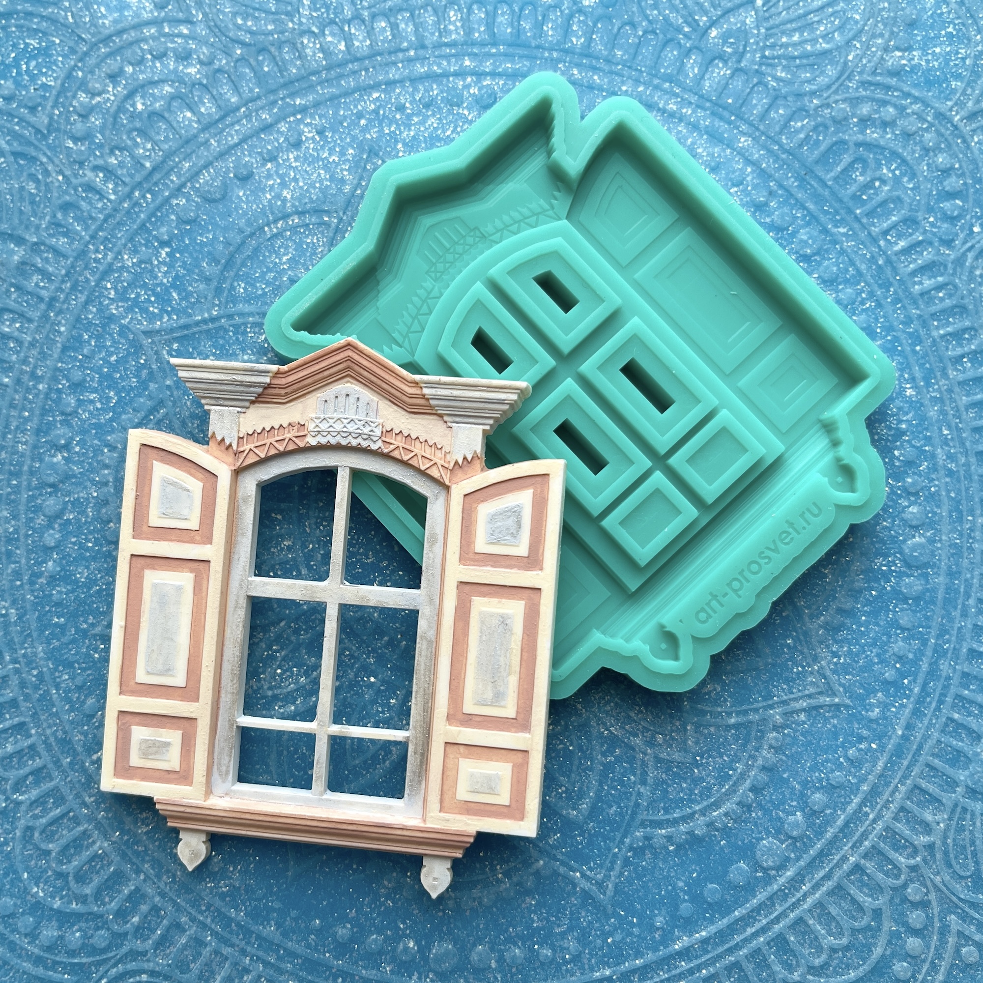 Молд "Русский наличник 10" (M)