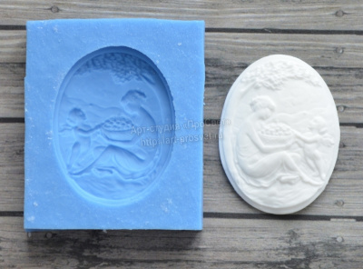 Молд камеи "Райские яблоки"