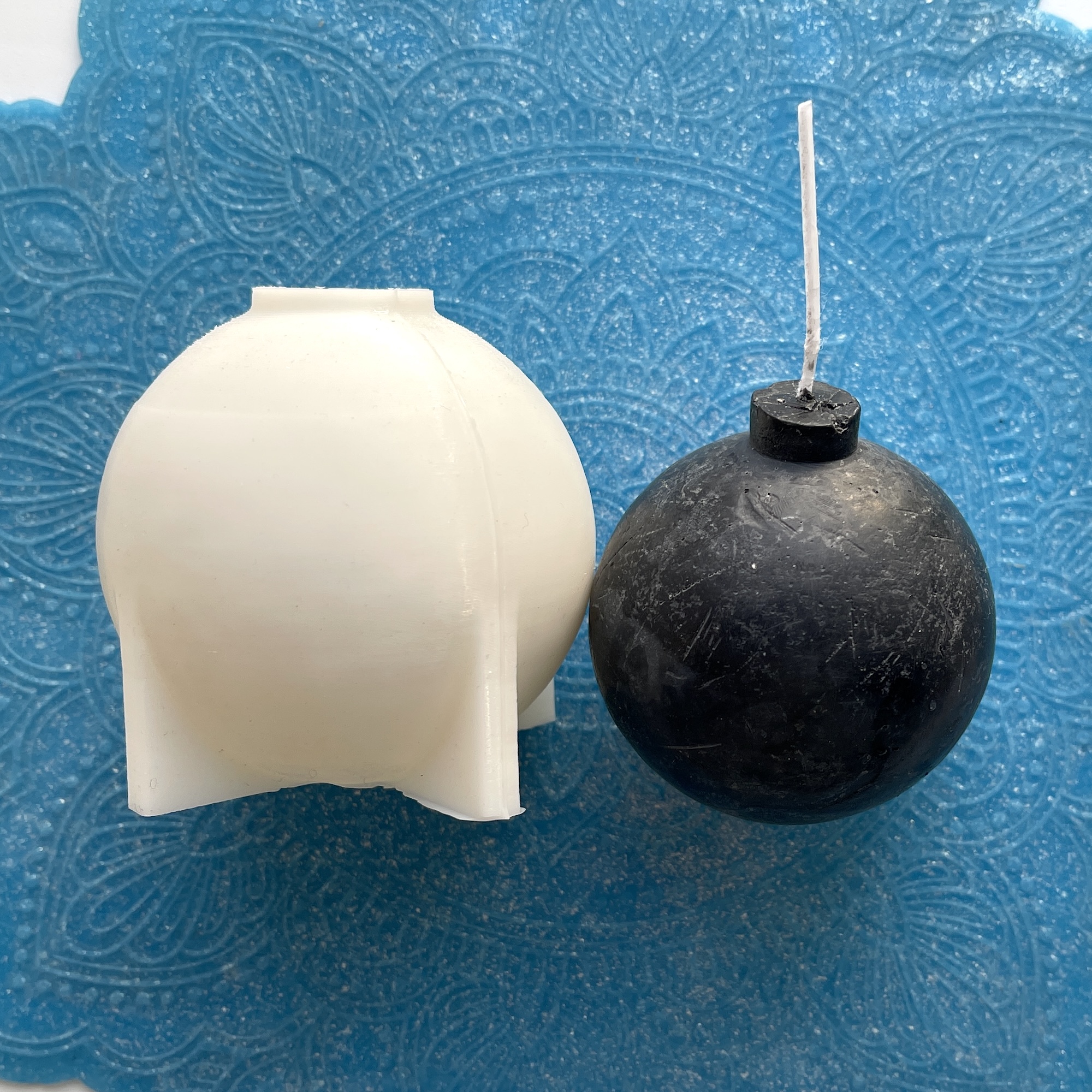 3D-молд для свечи "Бомба" (M)