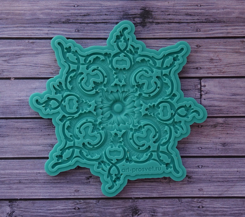 Молд "Элемент декора "Розетка" (L)