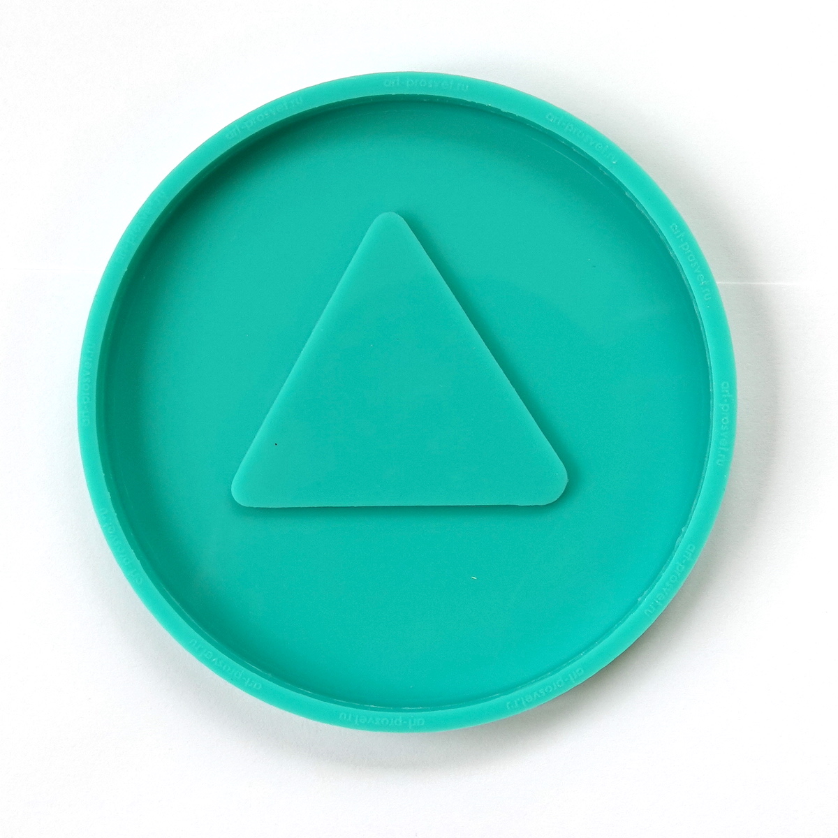 Молд для эпоксидной смолы "Треугольник 1" по мотивам Игры в кальмара (L)