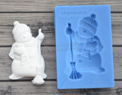 Молд "Снеговик"