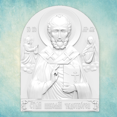 Молд "Икона Николай Чудотворц" (M)