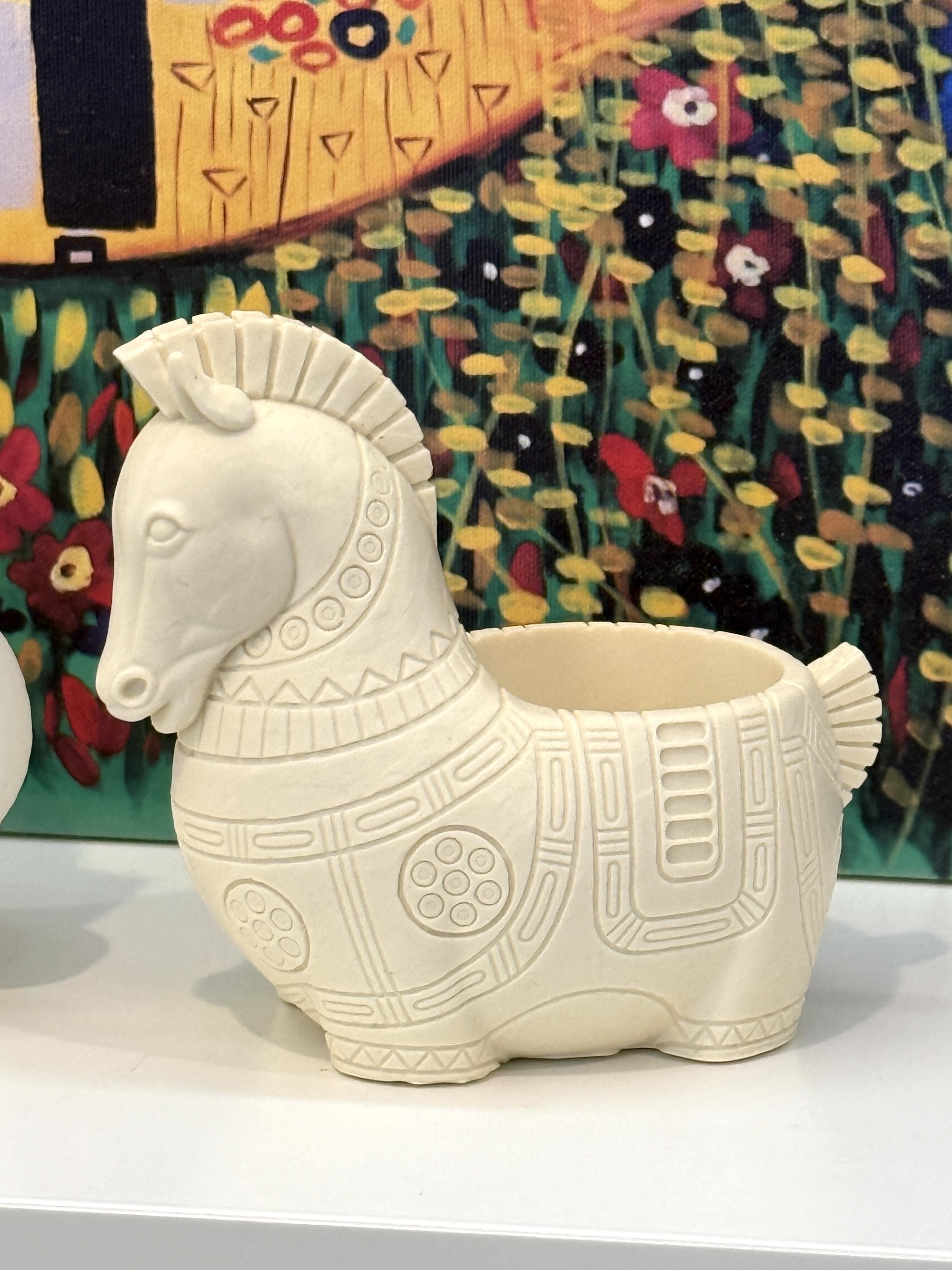 3D-молд "Кашпо-чарка Лошадка 2" (L)