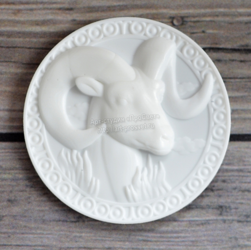 Молд набор "Знаки зодиака" Лев, Козерог, Рак, Овен