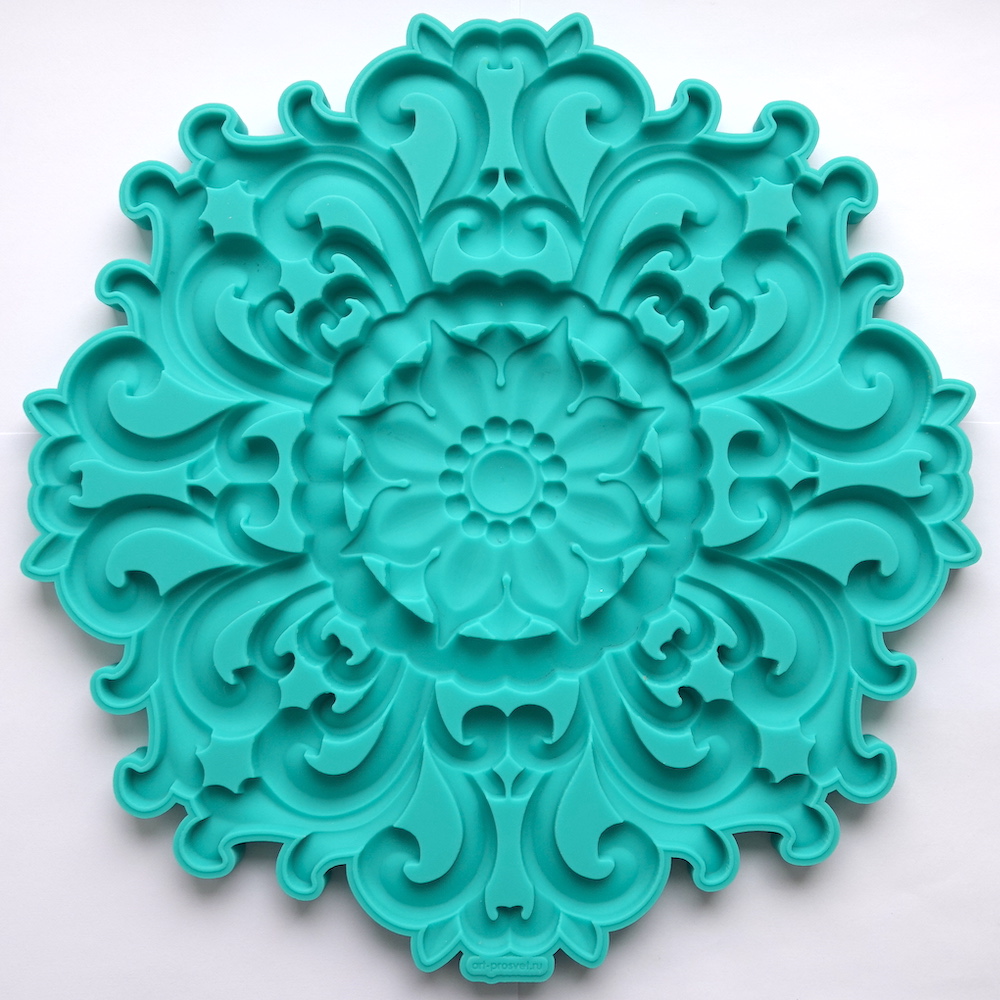 Молд "Декоративный элемент Розетка" (XXXL)