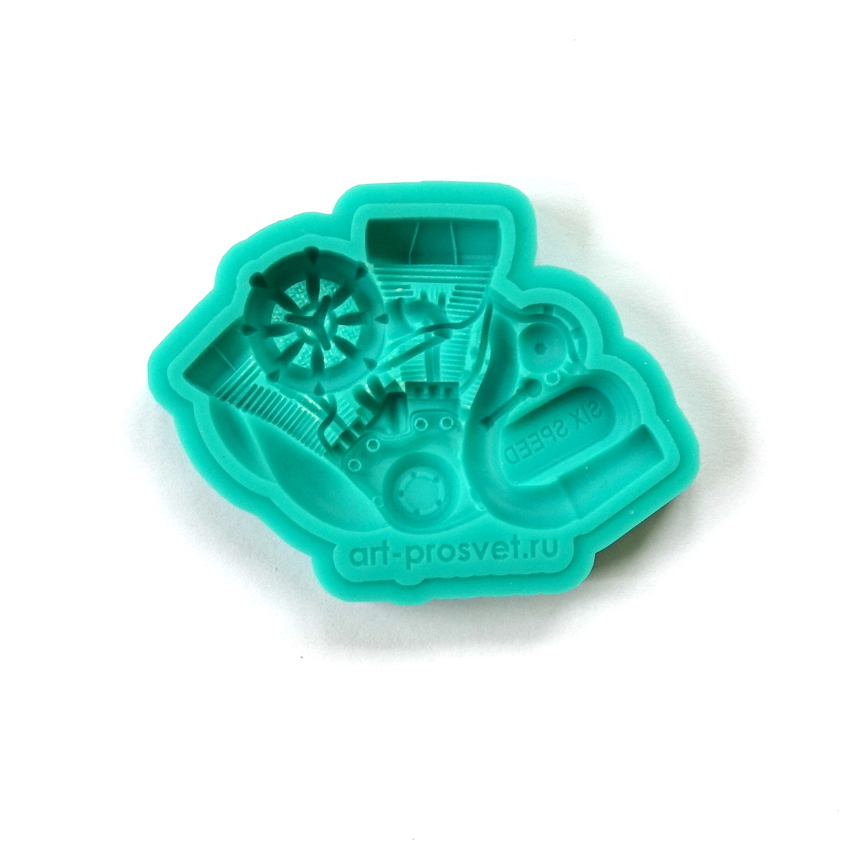 Молд "Мотоциклетный двигатель (мотор)" (S)