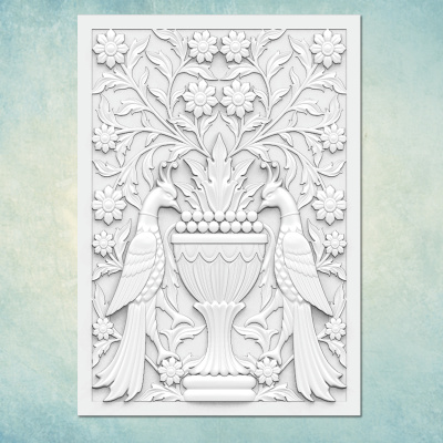 Молд "Панно Жарптицы" (XXXL)