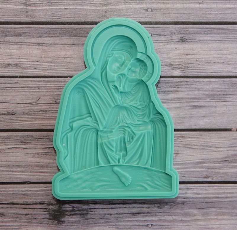 Молд "Икона Богородица"