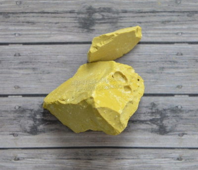 Сургуч кусковой, желтый, 100 гр