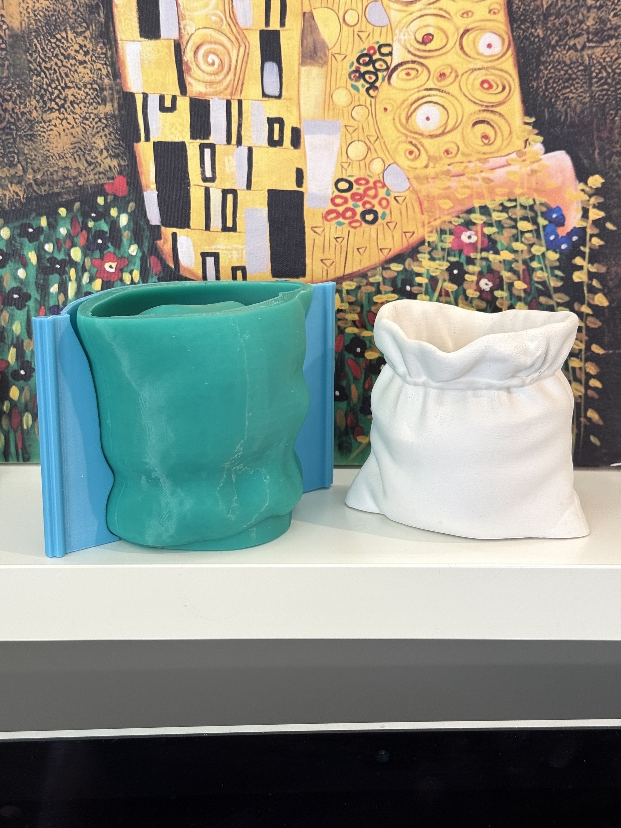 3D-молд "Кашпо-мешок" (L)