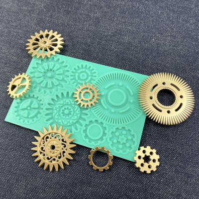 Молд набор "Винтажные шестеренки 3"