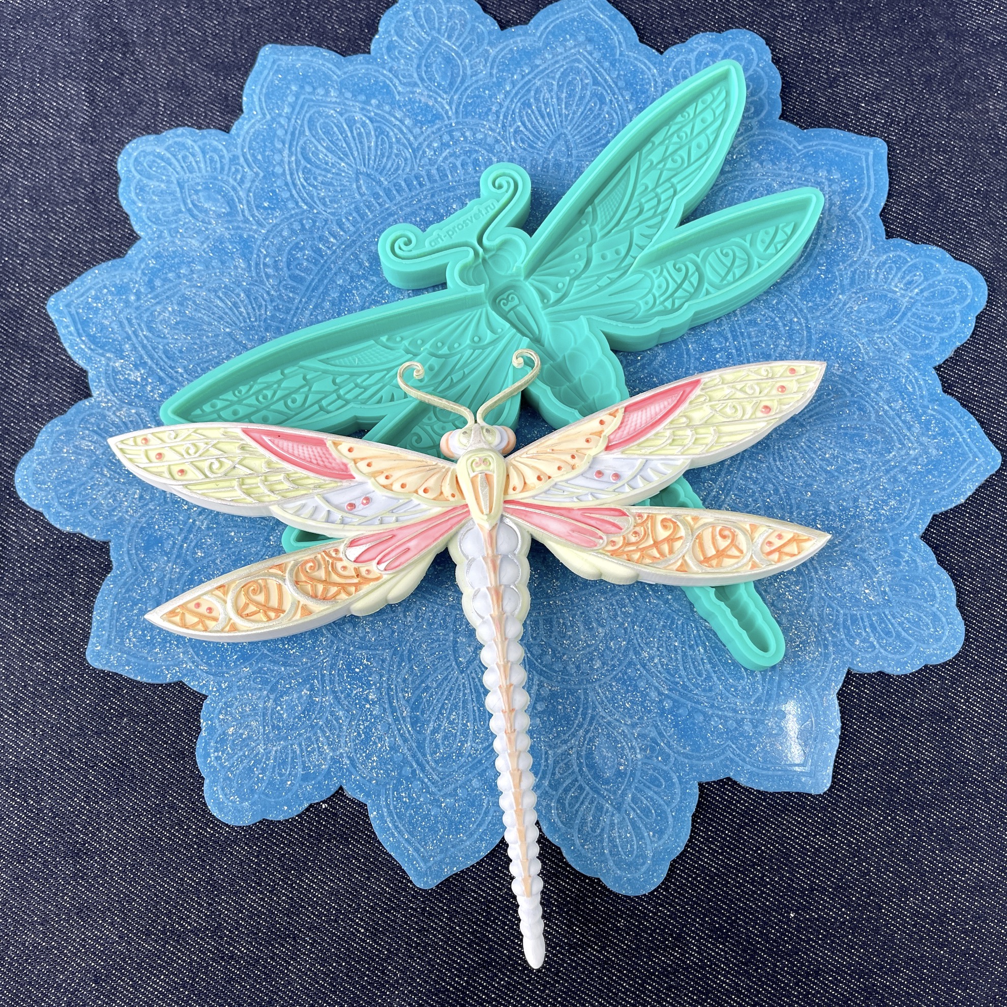 Молд "Этническая стрекоза 1" (XL)