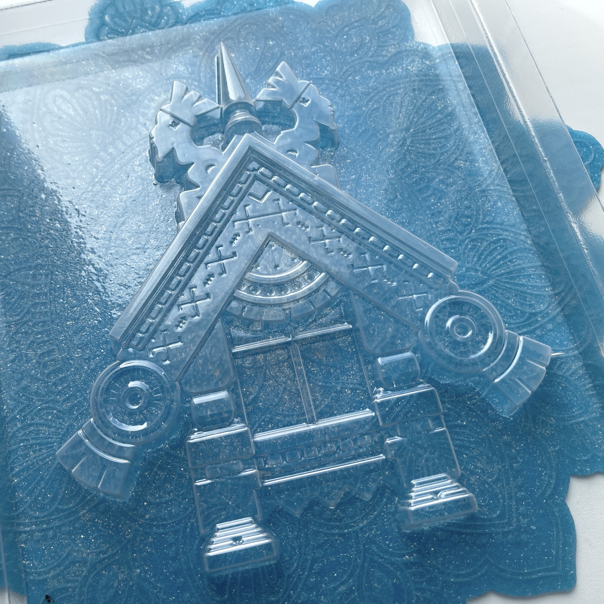 Пластиковая форма "Русский наличник 5" (XL)