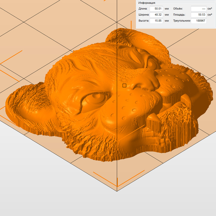 Молд "Тигренок 3" (S)