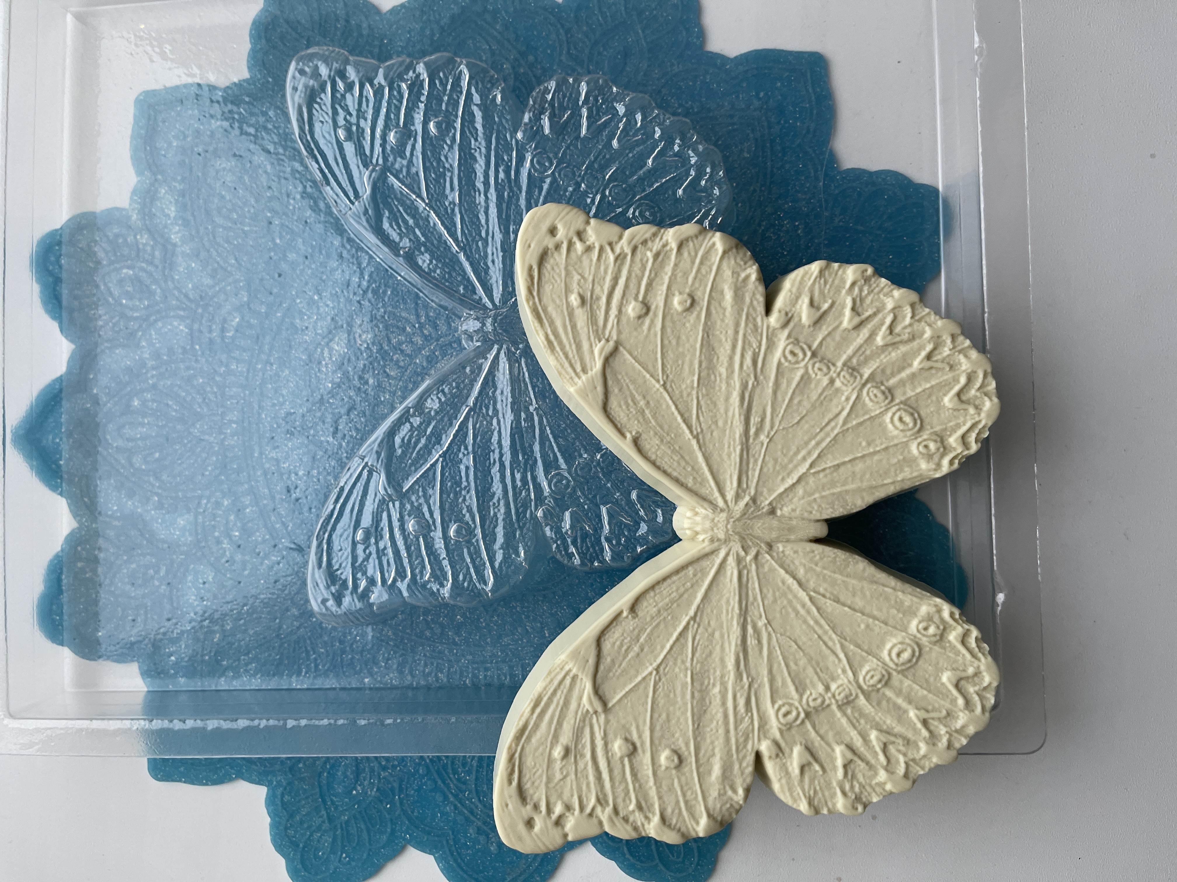 Пластиковая форма "Бабочка 3" утолщенная (L)