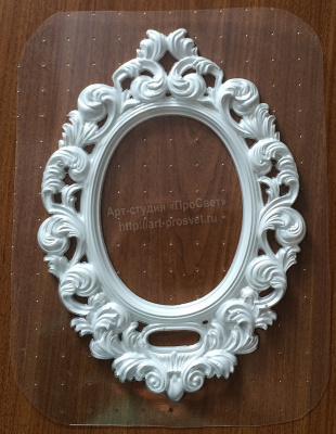 Пластиковая форма "Морозная рамка"