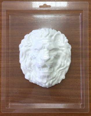 Пластиковая форма "Голова льва"