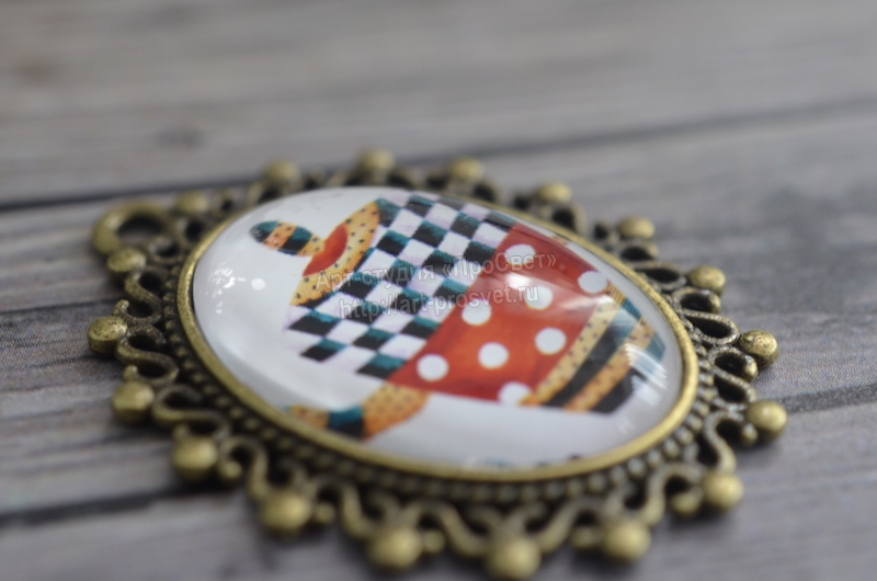 Набор подвесок "Веселые чайники"