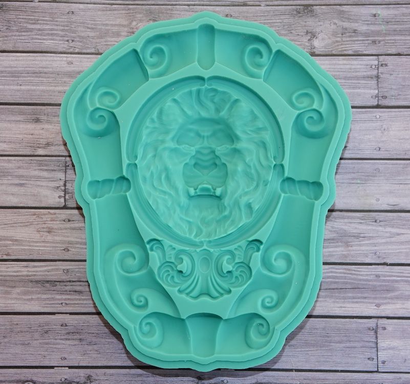 Молд "Геральдический элемент декора "Лев"