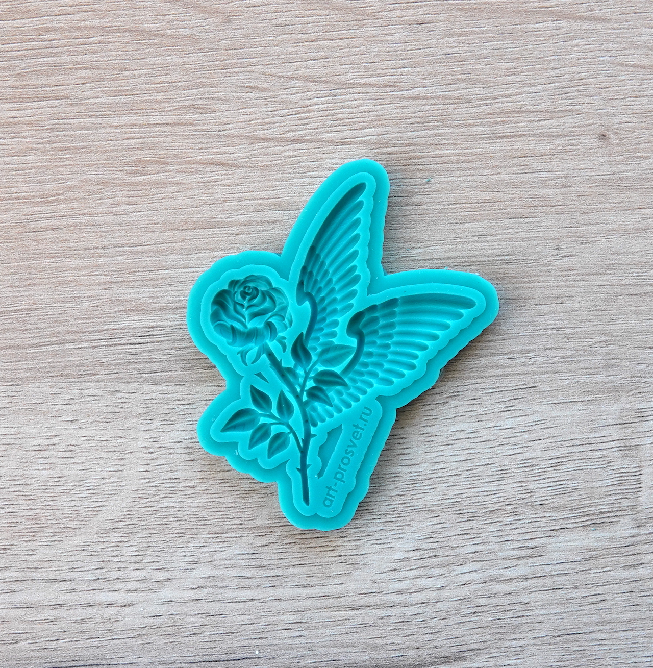 Молд "Роза с крыльями" (S)