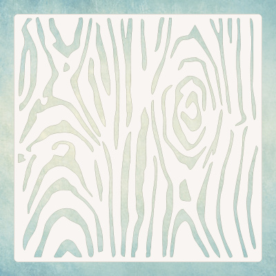 Трафарет "Кора дерева 4", 27х27см