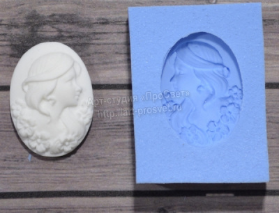 Молд камеи "Весна"