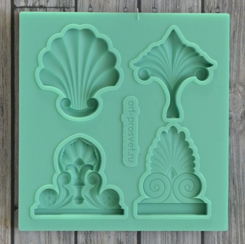 Молд набор "Декоративные элементы"