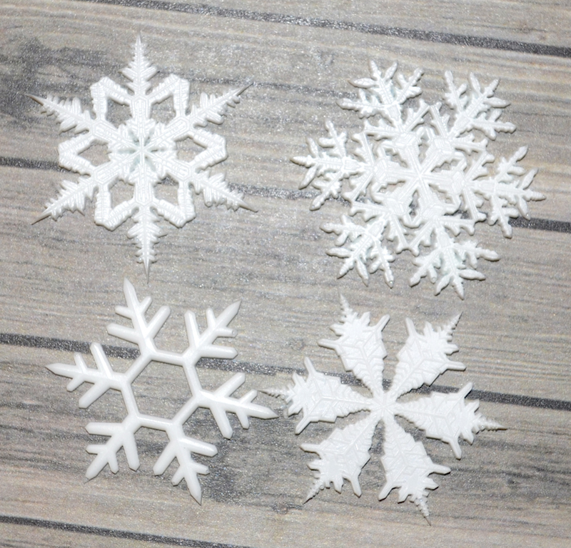 Молд "Набор снежинок"