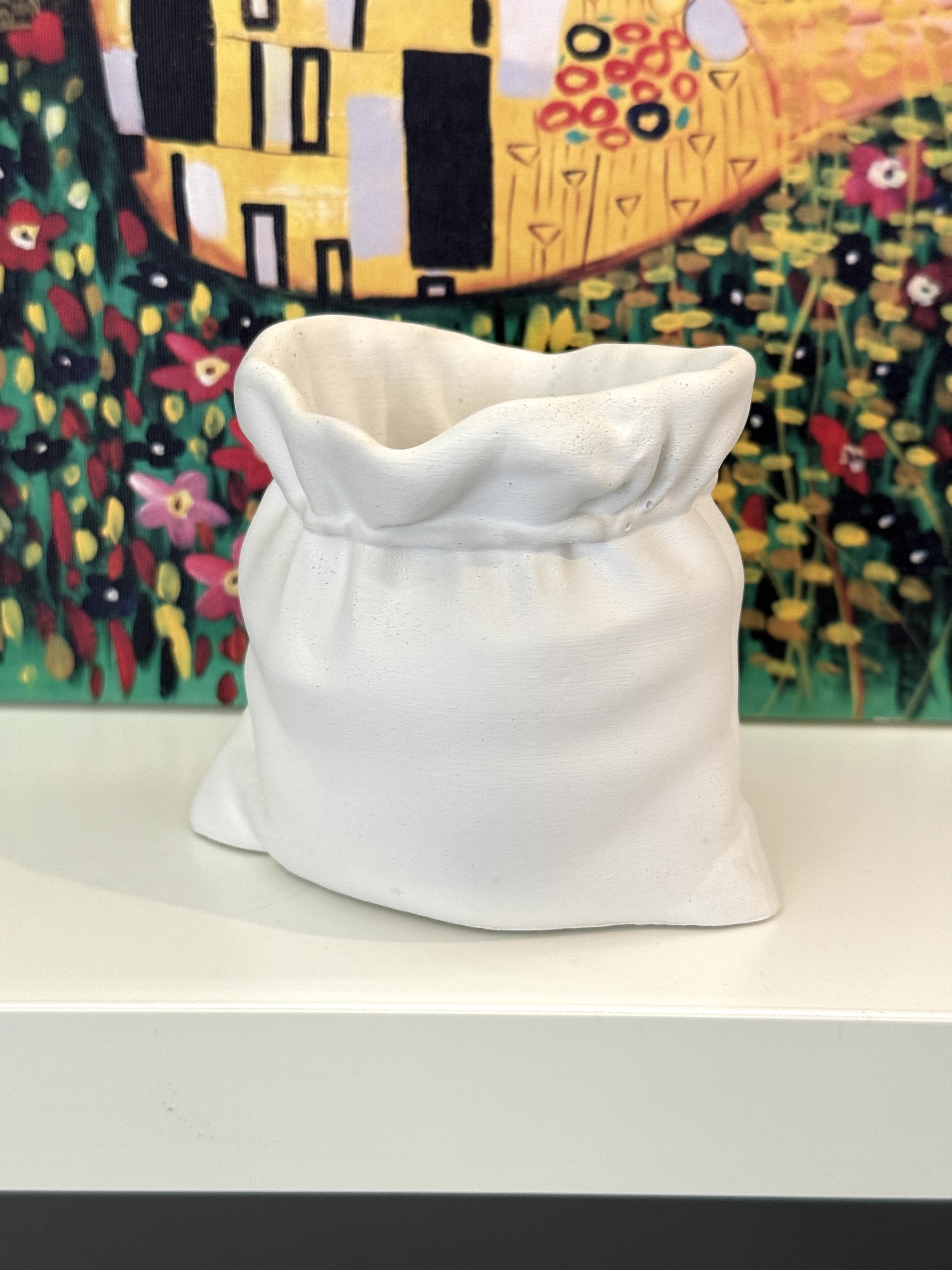 3D-молд "Кашпо-мешок" (L)