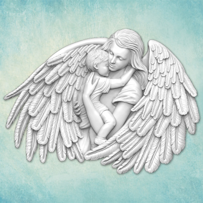 Молд "Ангел и дитя" (M)