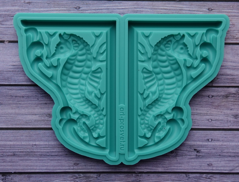 Молд "Комплект уголков Морской конек" (М)